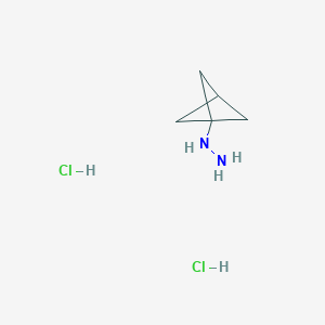 Bicyclo[1.1.1]pentan-1-ylhydrazine dihydrochloride