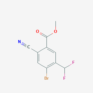 Methyl 4-bromo-2-cyano-5-(difluoromethyl)benzoate