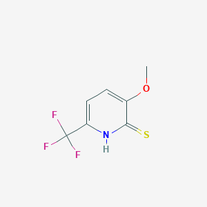 2-Mercapto-3-methoxy-6-(trifluoromethyl)pyridine