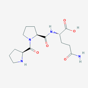 molecular formula C15H24N4O5 B1448982 Pro-Pro-Gln CAS No. 856170-98-4