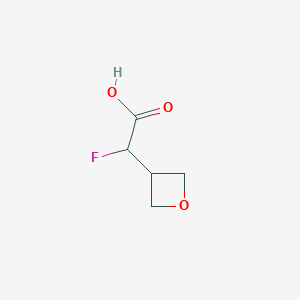 2-Fluoro-2-(oxetan-3-yl)acetic acid
