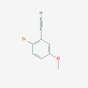 1-Bromo-2-ethynyl-4-methoxybenzene