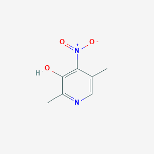 molecular formula C7H8N2O3 B14490353 2,5-Dimethyl-4-nitropyridin-3-ol CAS No. 64031-12-5