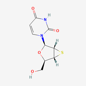 molecular formula C9H10N2O4S B14490398 2',3'-Anhydro-2'-thiouridine CAS No. 63244-59-7