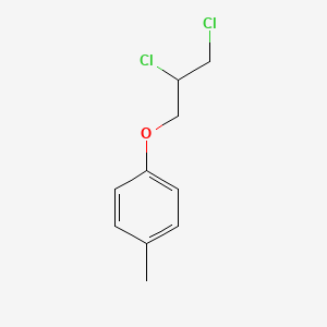 molecular formula C10H12Cl2O B14490533 1-(2,3-Dichloropropoxy)-4-methylbenzene CAS No. 64929-38-0