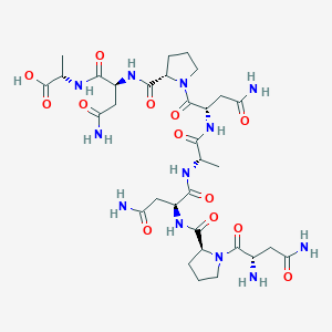 molecular formula C32H50N12O13 B1449055 H(-Asn-Pro-Asn-Ala)2-OH 