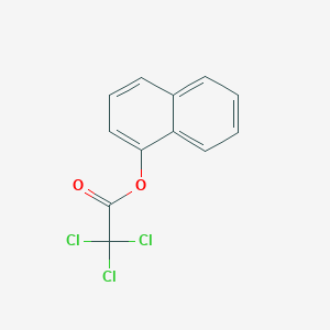 molecular formula C12H7Cl3O2 B14490608 Naphthalen-1-yl 2,2,2-trichloroacetate 