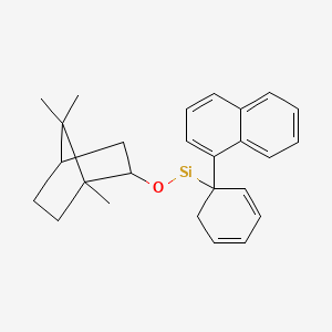 molecular formula C26H30OSi B14490657 CID 71372501 CAS No. 63534-86-1