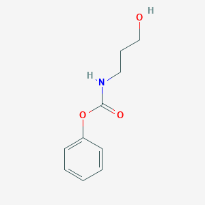 molecular formula C10H13NO3 B14490721 Phenyl (3-hydroxypropyl)carbamate CAS No. 65935-02-6