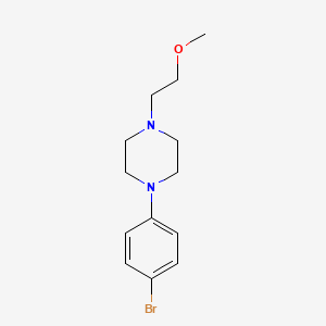 B1449073 1-(4-Bromophenyl)-4-(2-methoxyethyl)piperazine CAS No. 2205384-07-0