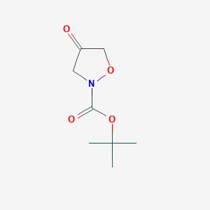 molecular formula C8H13NO4 B1449079 Tert-butyl 4-oxo-1,2-oxazolidine-2-carboxylate CAS No. 2031259-21-7
