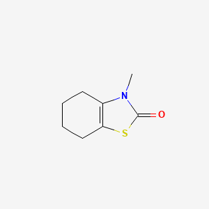 molecular formula C8H11NOS B14490868 3-methyl-4,5,6,7-tetrahydro-3H-benzothiazol-2-one CAS No. 64193-15-3