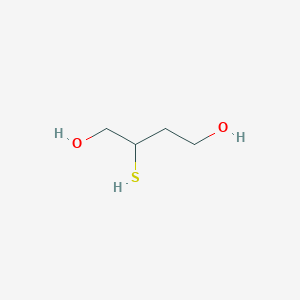 molecular formula C4H10O2S B14490917 2-Sulfanylbutane-1,4-diol CAS No. 64131-52-8