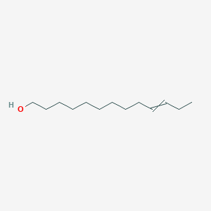 molecular formula C13H26O B14490939 Tridec-10-en-1-ol CAS No. 64437-32-7