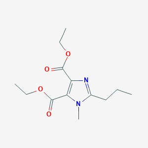 molecular formula C13H20N2O4 B1449098 Diethyl 1-Methyl-2-propyl-1H-imidazole-4,5-dicarboxylate CAS No. 1355334-81-4