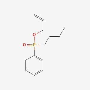 molecular formula C13H19O2P B14491023 O-Allyl butylphenylphosphinate CAS No. 63886-52-2