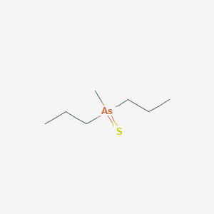 molecular formula C7H17AsS B14491065 Methyl(dipropyl)sulfanylidene-lambda~5~-arsane CAS No. 63069-02-3