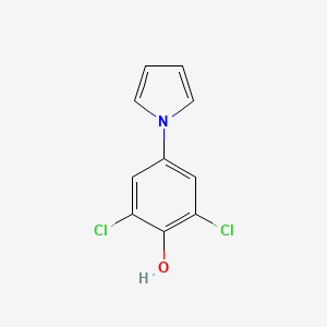 2,6-Dichloro-4-(1H-pyrrol-1-yl)phenol
