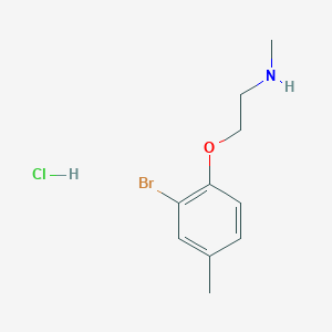 [2-(2-Bromo-4-methylphenoxy)ethyl]methylamine hydrochloride
