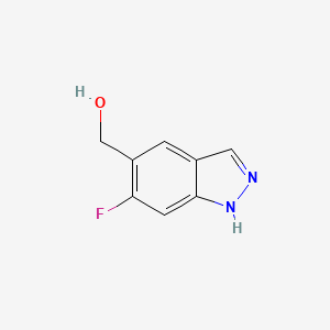 B1449126 (6-Fluoro-1H-indazol-5-yl)methanol CAS No. 1360894-74-1