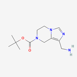 tert-Butyl 1-(aminomethyl)-5,6-dihydroimidazo[1,5-a]pyrazine-7(8H)-carboxylate