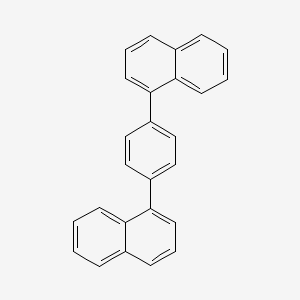 molecular formula C26H18 B14491323 Naphthalene, 1,1'-(1,4-phenylene)bis- CAS No. 64065-97-0