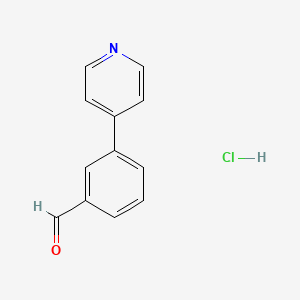 3-(Pyridin-4-yl)benzaldehyde hydrochloride