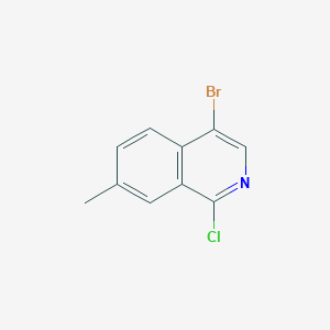 4-Bromo-1-chloro-7-methylisoquinoline