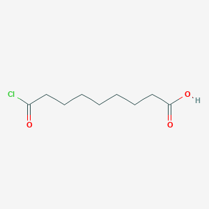 molecular formula C9H15ClO3 B14491391 9-Chloro-9-oxononanoic acid CAS No. 63450-97-5