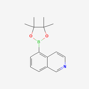 5-(4,4,5,5-Tetramethyl-1,3,2-dioxaborolan-2-yl)isoquinoline