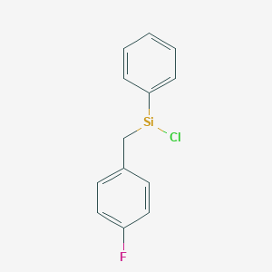 molecular formula C13H11ClFSi B14491727 CID 78063816 