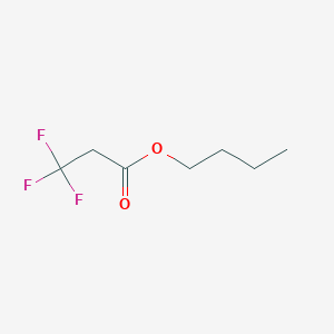molecular formula C7H11F3O2 B14491765 Butyl 3,3,3-trifluoropropanoate CAS No. 63456-48-4
