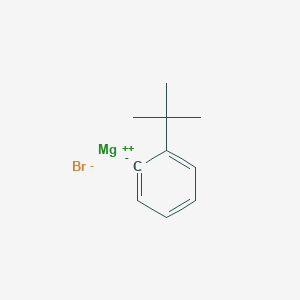 molecular formula C10H13BrMg B14491779 magnesium;tert-butylbenzene;bromide CAS No. 63488-12-0