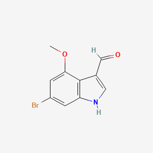6-bromo-4-methoxy-1H-indole-3-carbaldehyde