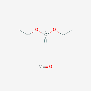 molecular formula C5H11O3V- B14491960 Ethoxymethoxyethane;oxovanadium CAS No. 64001-74-7