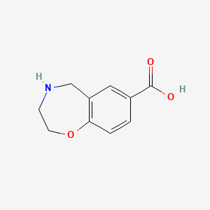 2,3,4,5-Tetrahydrobenzo[f][1,4]oxazepine-7-carboxylic acid