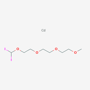 molecular formula C8H16CdI2O4 B14492139 Cadmium;1-[2-[2-(diiodomethoxy)ethoxy]ethoxy]-2-methoxyethane CAS No. 64888-26-2