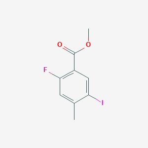 2-Fluoro-5-iodo-4-methyl-benzoic acid methyl ester