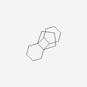 molecular formula C15H24 B14492382 Decahydro-4a,8b-propanobiphenylene CAS No. 63305-46-4