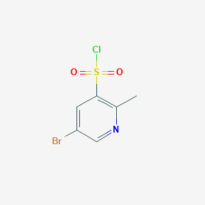 5-Bromo-2-methylpyridine-3-sulfonyl chloride