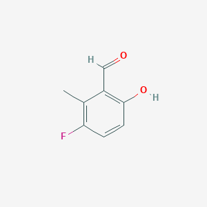3-Fluoro-6-hydroxy-2-methylbenzaldehyde