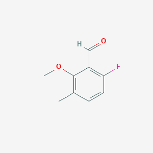 6-Fluoro-2-methoxy-3-methylbenzaldehyde