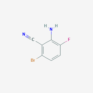 2-Amino-6-bromo-3-fluorobenzonitrile