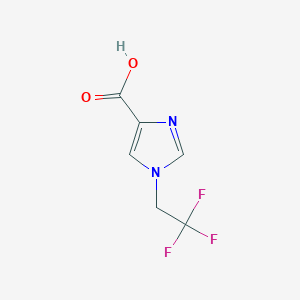 1-(2,2,2-Trifluoroethyl)-1H-imidazole-4-carboxylic acid