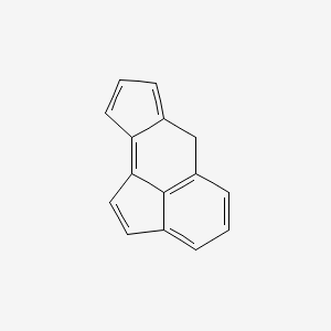 molecular formula C15H10 B14492697 6H-Cyclopenta[d]acenaphthylene CAS No. 65381-14-8