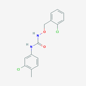 1-(2-Chlorobenzyloxy)-3-(3-chloro-4-methylphenyl)urea