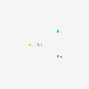 molecular formula EuMoSSn B14492827 Europium;molybdenum;sulfanylidenetin CAS No. 63440-04-0