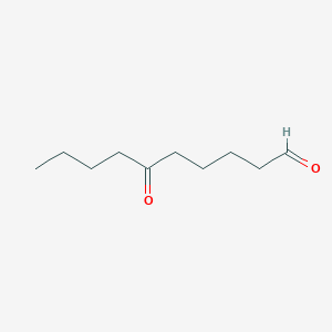 molecular formula C10H18O2 B14492833 6-Oxodecanal CAS No. 63049-53-6