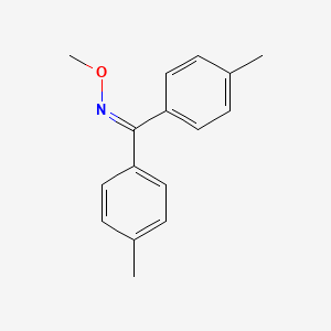 molecular formula C16H17NO B14492898 n-Methoxy-1,1-bis(4-methylphenyl)methanimine CAS No. 65311-13-9