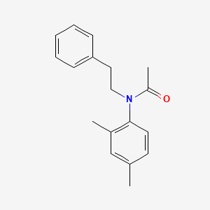 molecular formula C18H21NO B14492989 N-(2,4-Dimethylphenyl)-N-(2-phenylethyl)acetamide CAS No. 64745-24-0